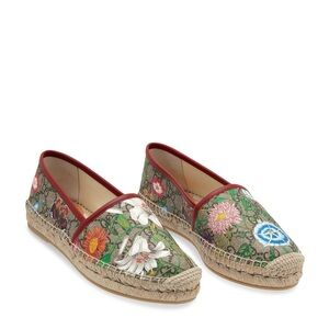 Gucci GG Supreme Monogram Womens Espadrilles